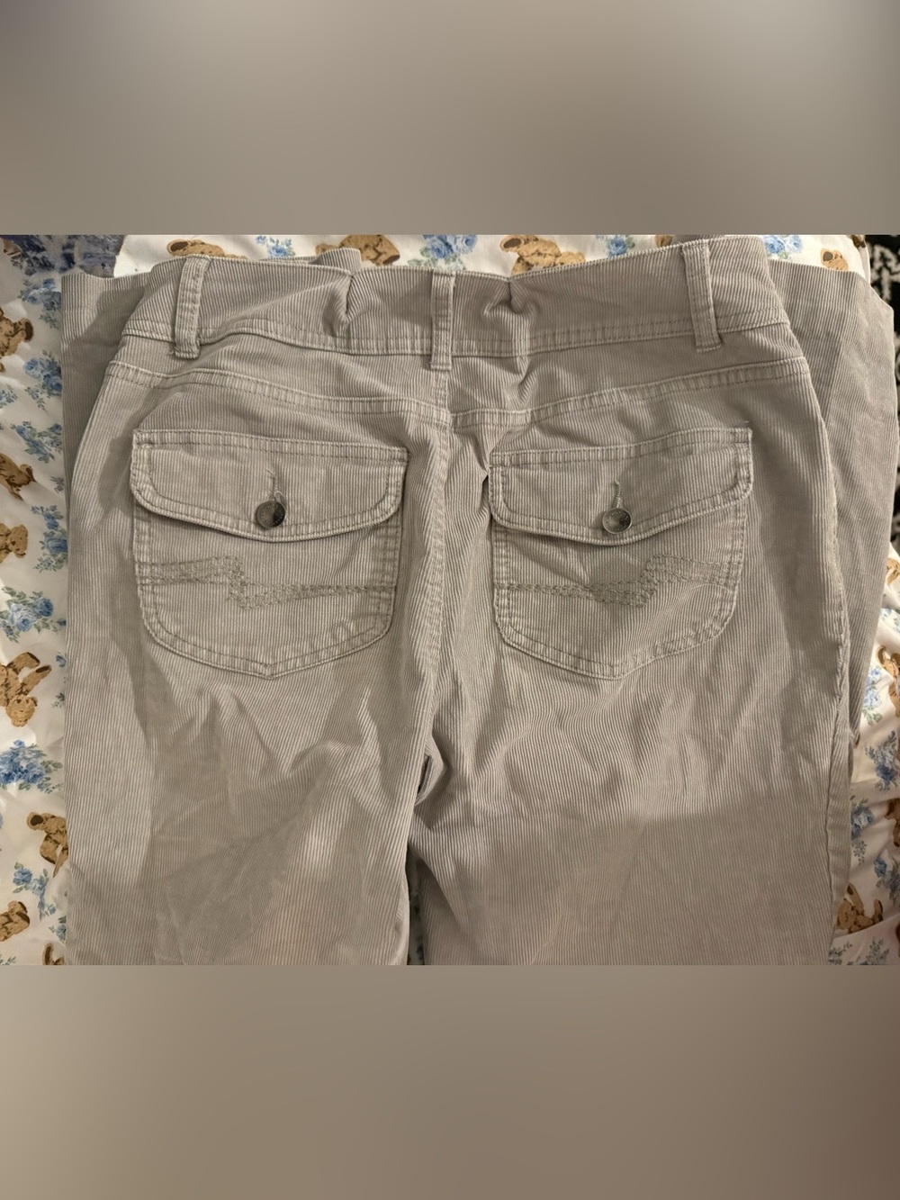 Sonoma women’s fresh grey color 
 size 8 women’s corduroy pants
